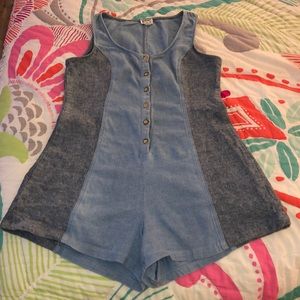 Mo: Vint Denim Romper